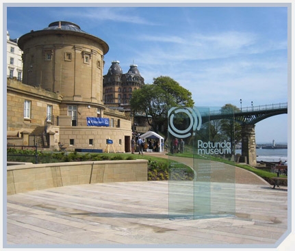 Rotunda museum landscape design masterplan, Scarborough