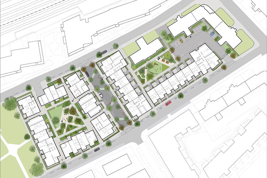 The Environment Partnership_Landscapes Designed For Communities_South Kilburn Regeneration Programme_London_Masterplan