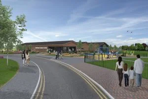 Leisure Centre and Community Park in Rainham CGI - Credit_Attic Agency Ltd